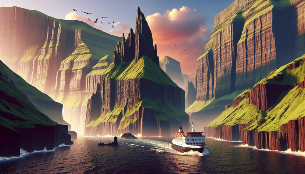 Resa Till Färöarna Med Båt