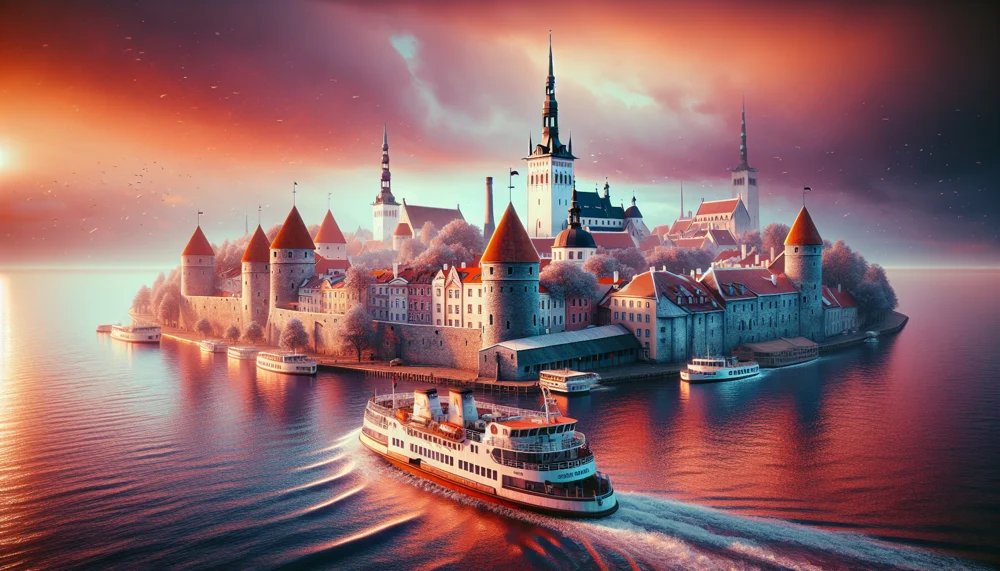 Resa Till Tallinn Med Båt